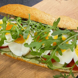 Broodje avocado gezond