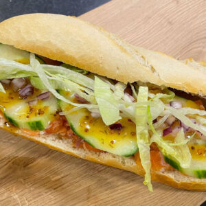 Broodje zalm